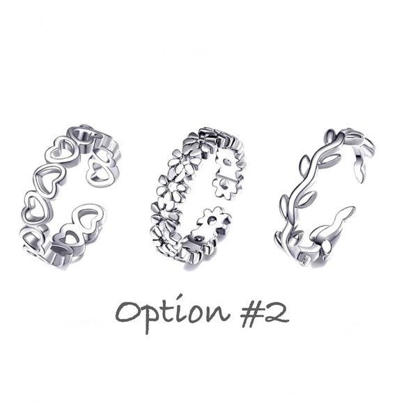 Modern Vintage Toe Rings - Picture 3 of 8